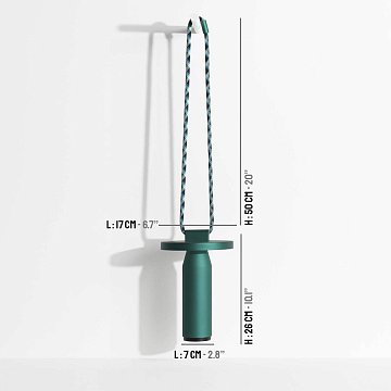 Переносная лампа Quasar Emerald Green